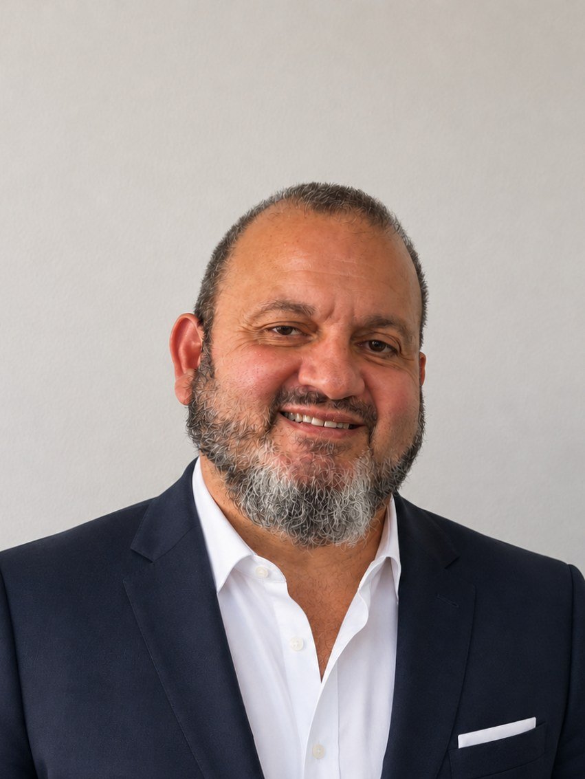 Portrait of Yves Barroukh, CFO of Mint Developers